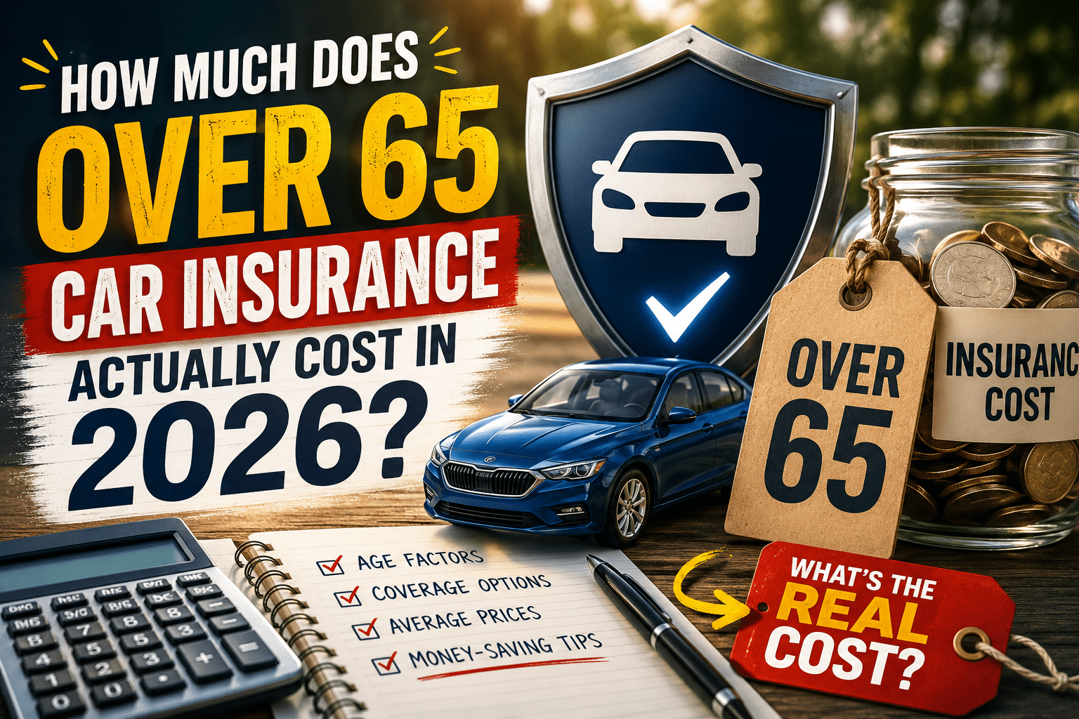 How Much Does Over 65 Car Insurance Actually Cost in 2026?