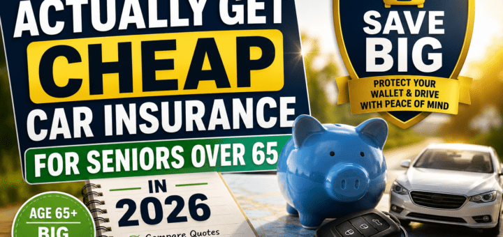 How to Actually Get Cheap Car Insurance for Seniors Over 65 in 2026