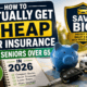 How to Actually Get Cheap Car Insurance for Seniors Over 65 in 2026