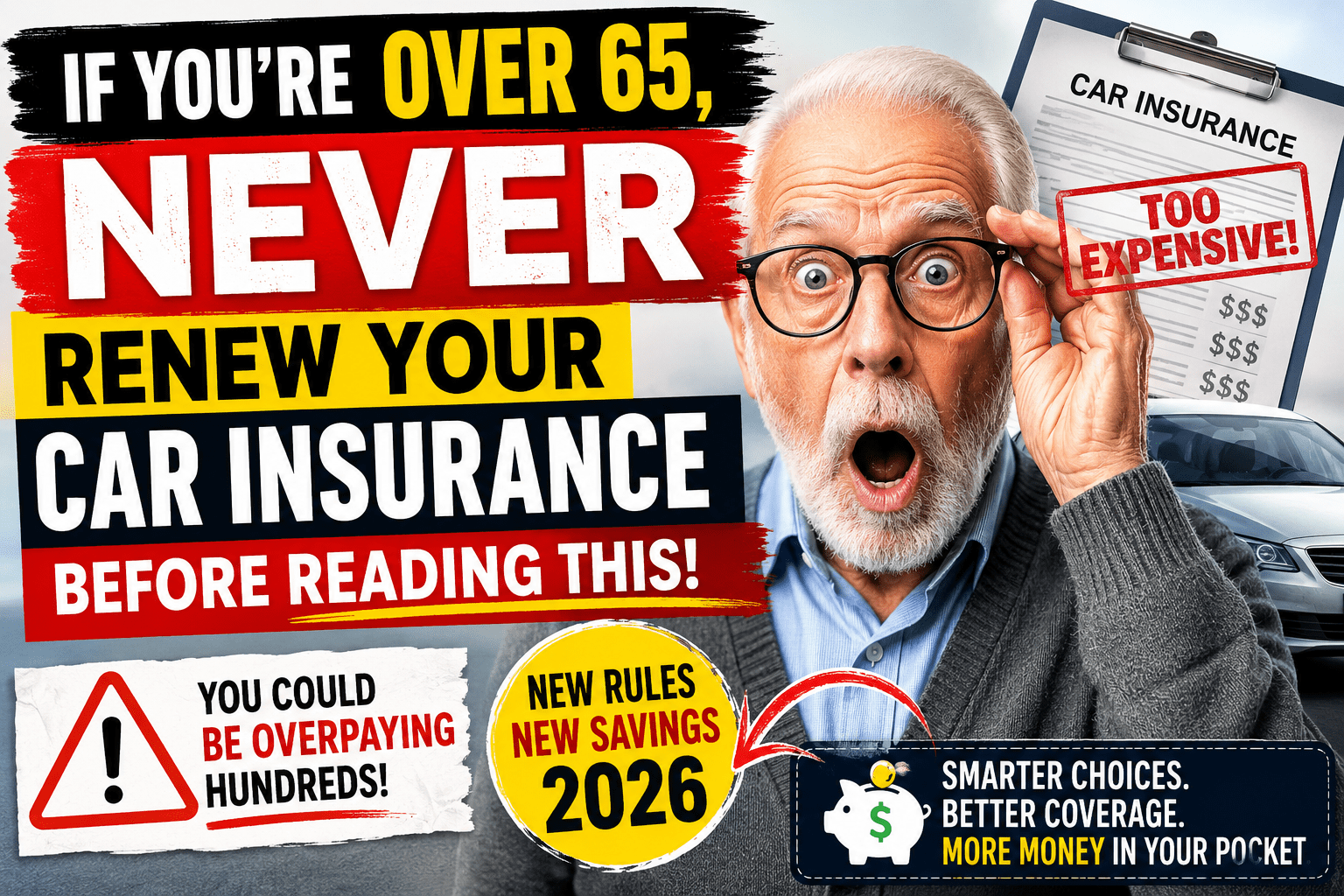 If You’re Over 65, Never Renew Your Car Insurance Before Reading This (2026)