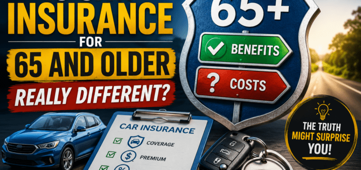 Is Car Insurance for 65 and Older Really Different?