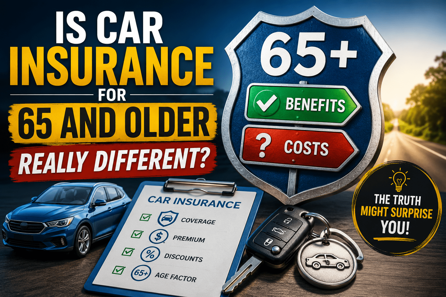 Is Car Insurance for 65 and Older Really Different?