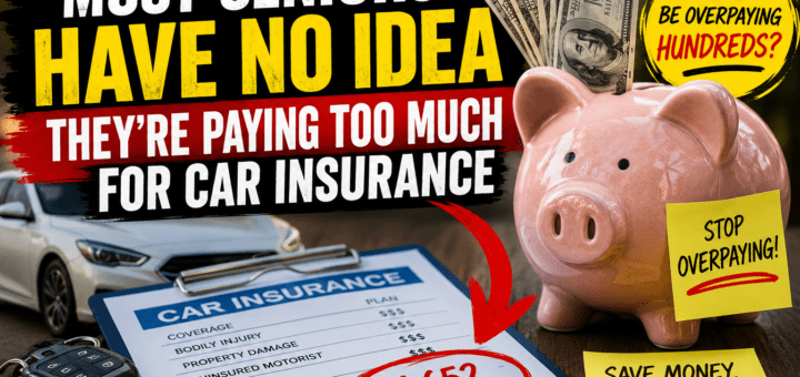 Most Seniors Have No Idea They’re Paying Too Much for Car Insurance