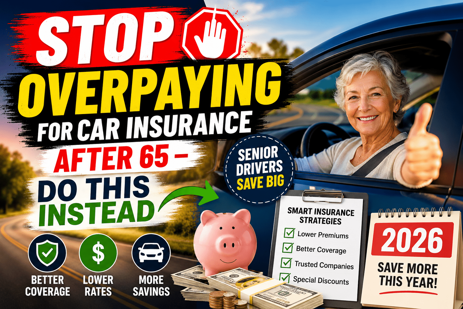 Stop Overpaying for Car Insurance After 65 – Do This Instead in 2026
