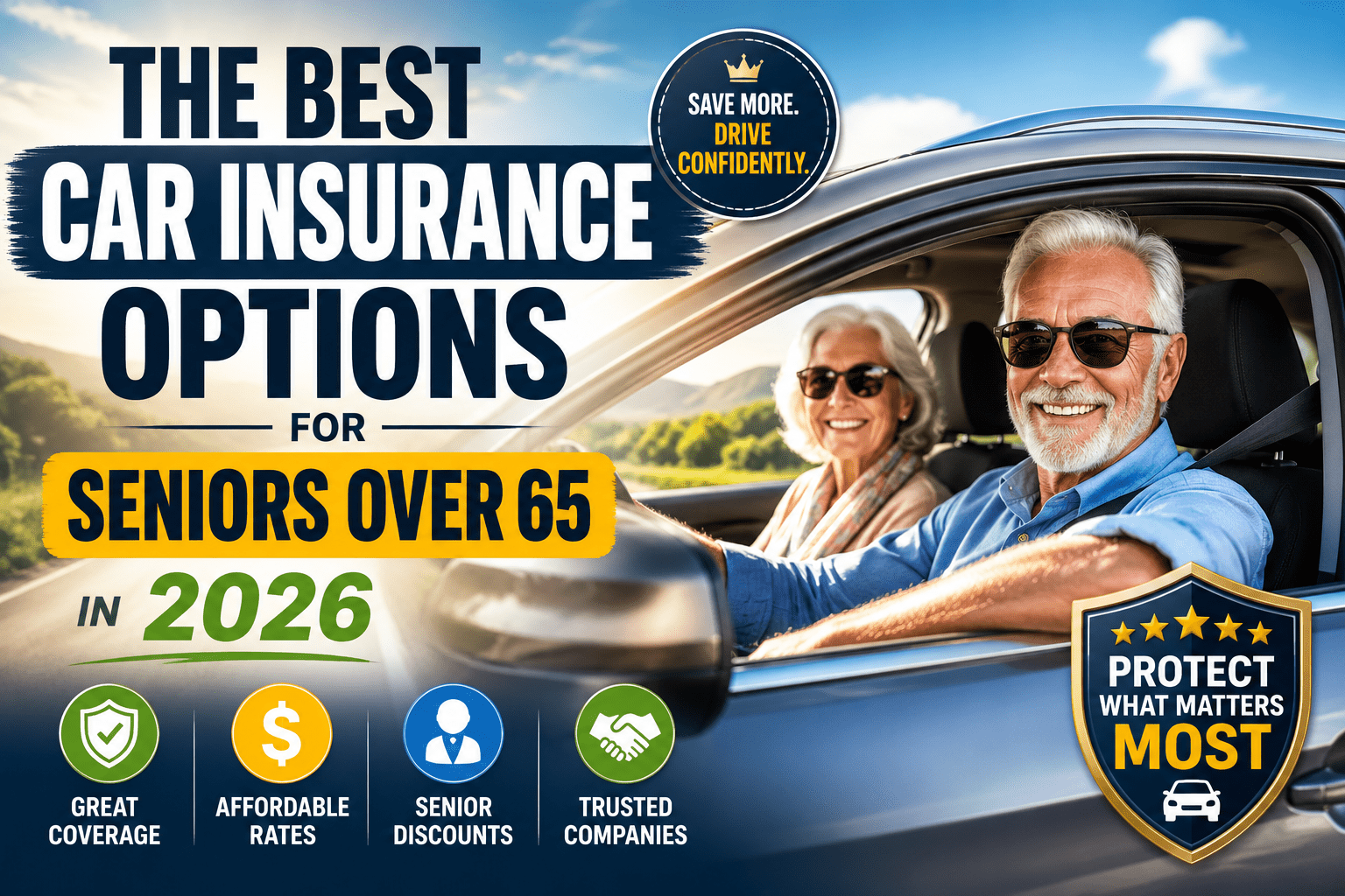 The Best Car Insurance Options for Seniors Over 65 in 2026