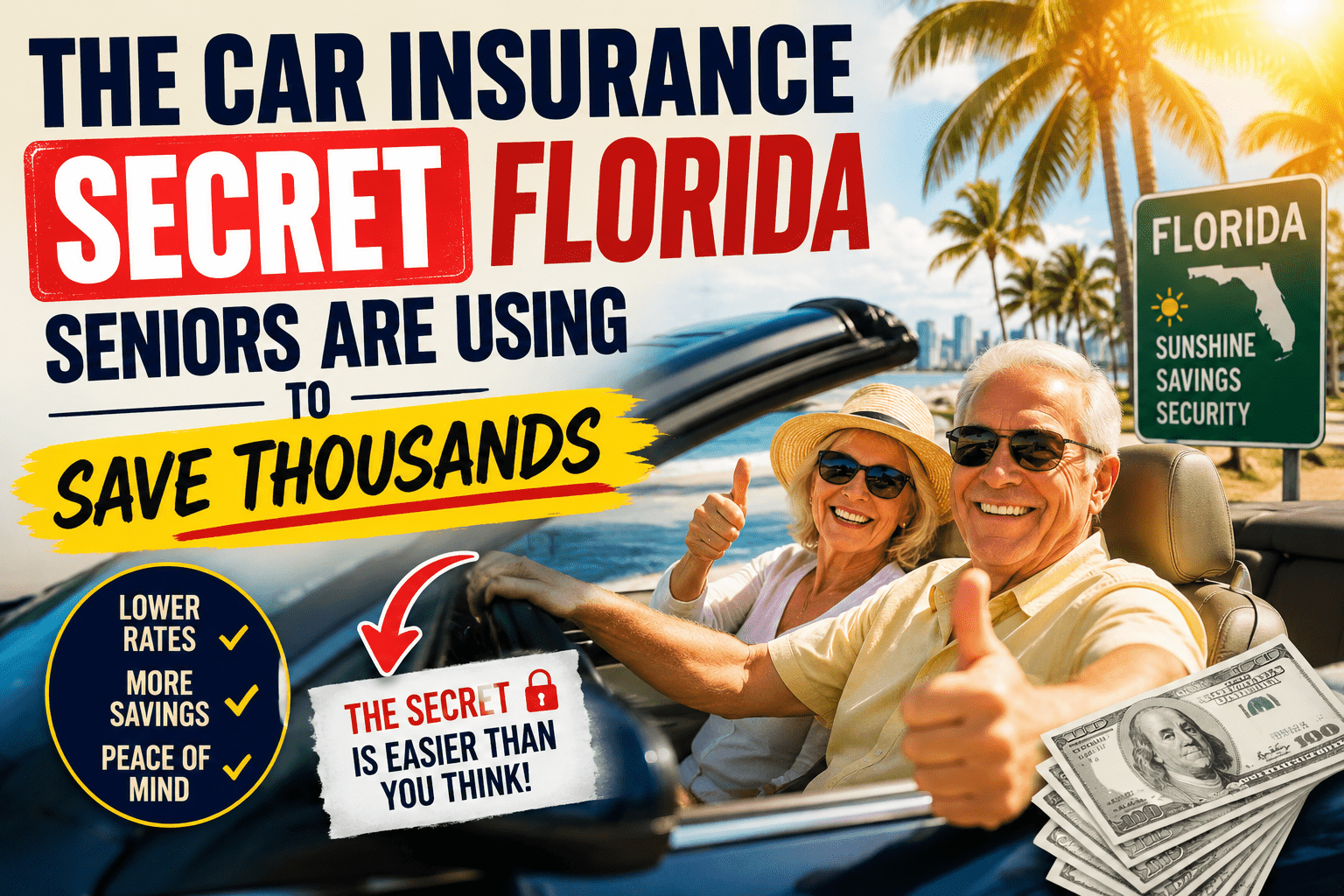 The Car Insurance Secret Florida Seniors Are Using to Save Thousands