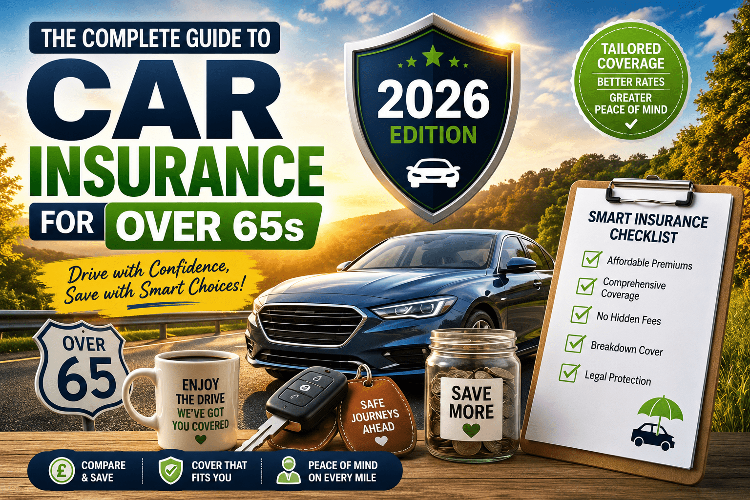 The Complete Guide to Car Insurance for Over 65s in 2026