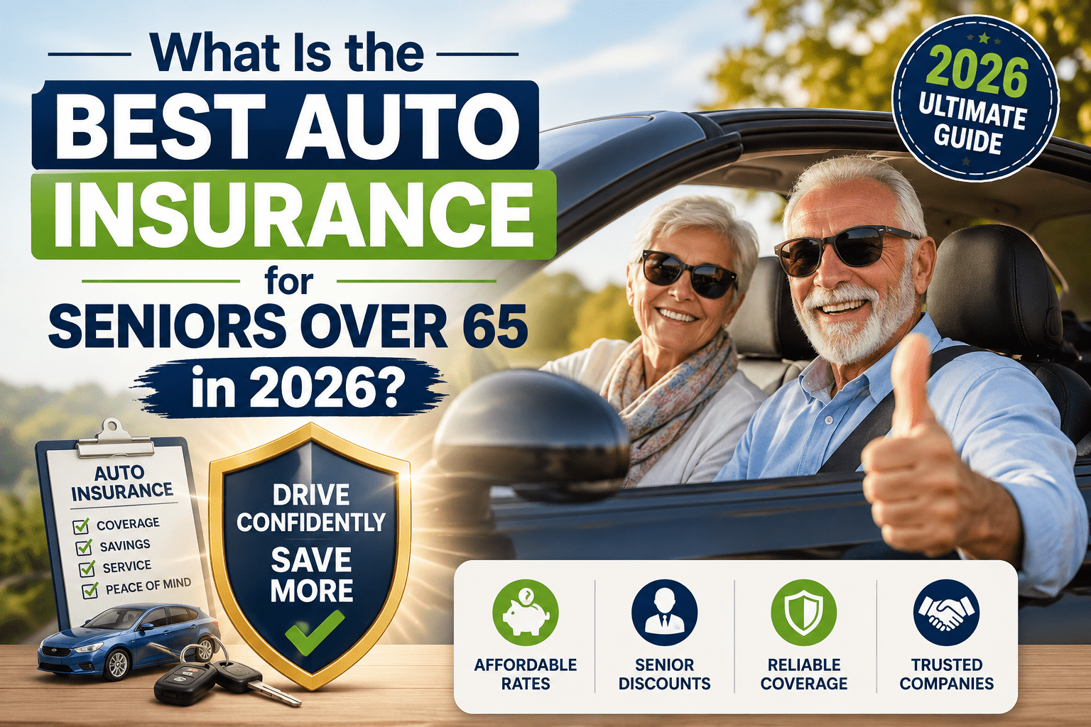 What Is the Best Auto Insurance for Seniors Over 65 in 2026