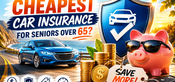 Where to Find the Cheapest Car Insurance for Seniors Over 65?